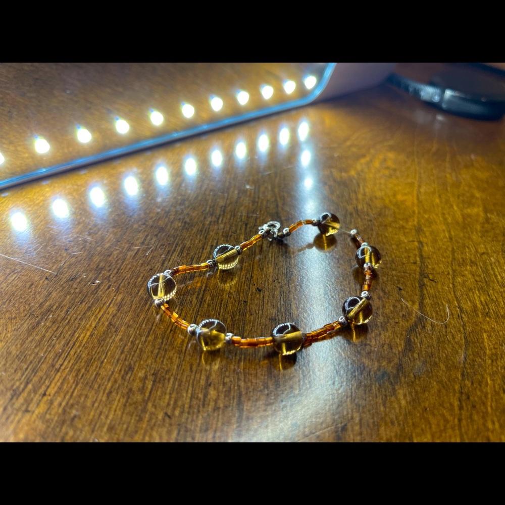 Classic Brown beaded bracelet